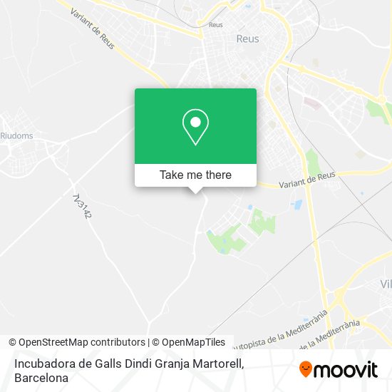 Incubadora de Galls Dindi Granja Martorell map
