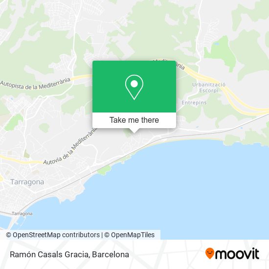 Ramón Casals Gracia map