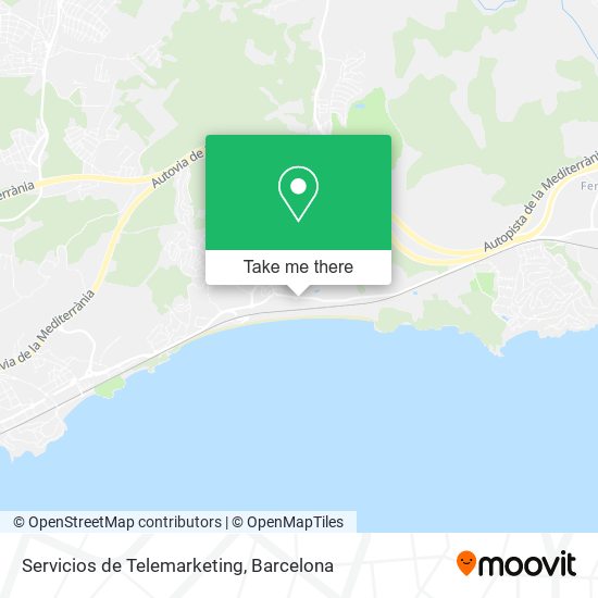 Servicios de Telemarketing map