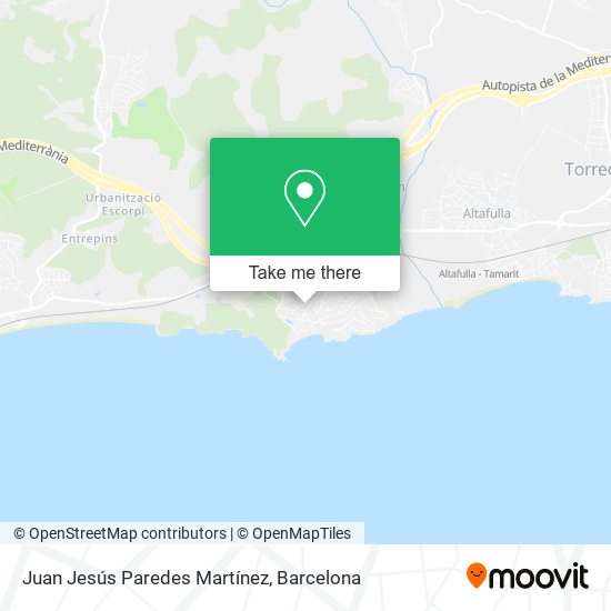 Juan Jesús Paredes Martínez map