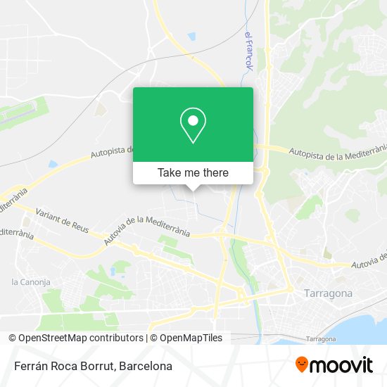 Ferrán Roca Borrut map