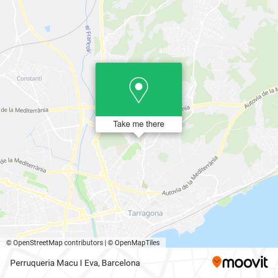 Perruqueria Macu I Eva map