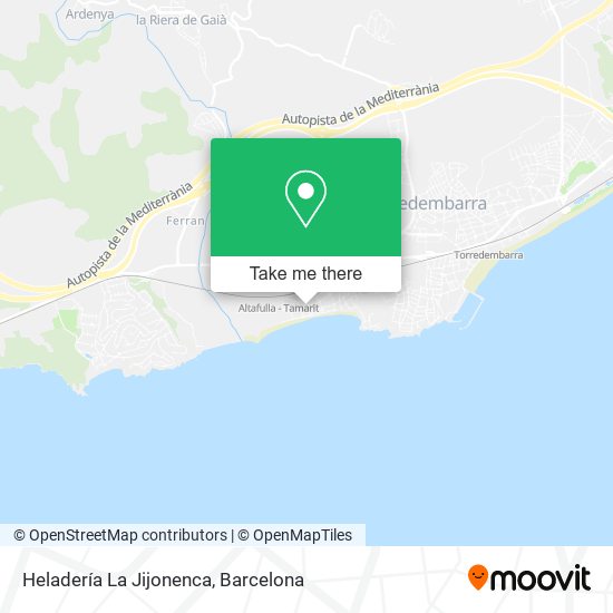 Heladería La Jijonenca map