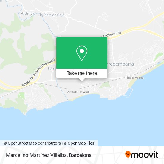 Marcelino Martínez Villalba map