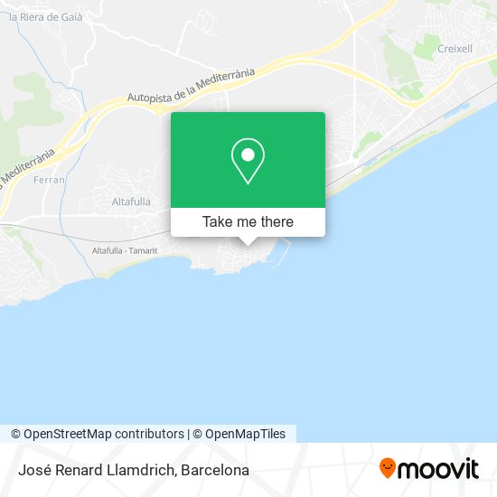 José Renard Llamdrich map