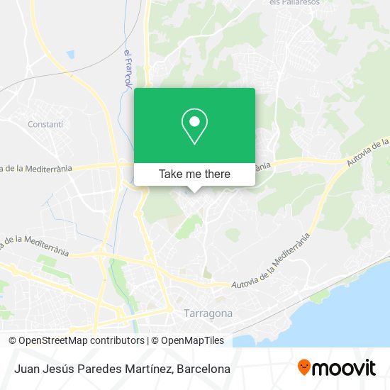 Juan Jesús Paredes Martínez map