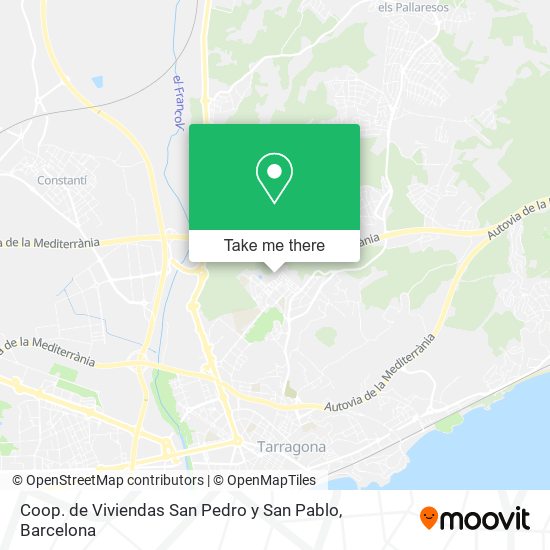 Coop. de Viviendas San Pedro y San Pablo map