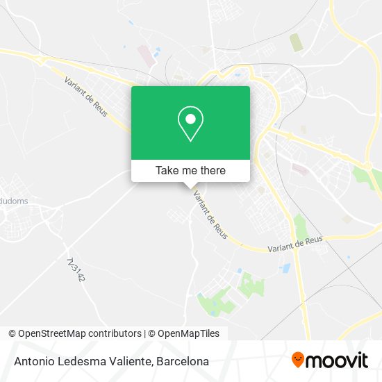Antonio Ledesma Valiente map