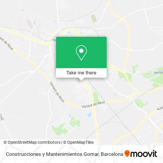 Construcciones y Mantenimientos Gomar map
