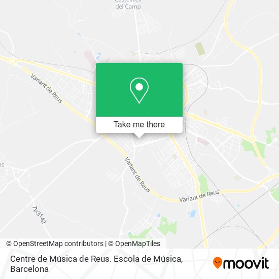 Centre de Música de Reus. Escola de Música map