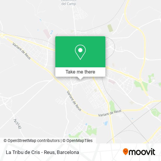 La Tribu de Cris - Reus map