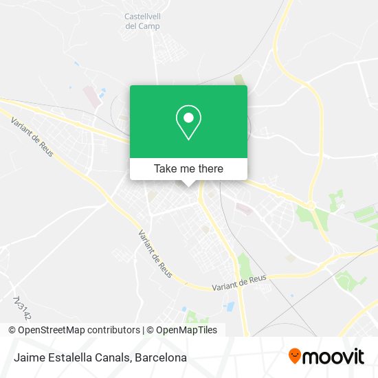 Jaime Estalella Canals map