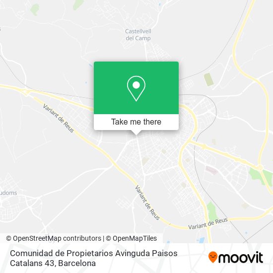Comunidad de Propietarios Avinguda Paisos Catalans 43 map