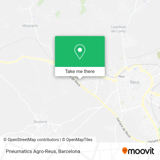 Pneumatics Agro-Reus map