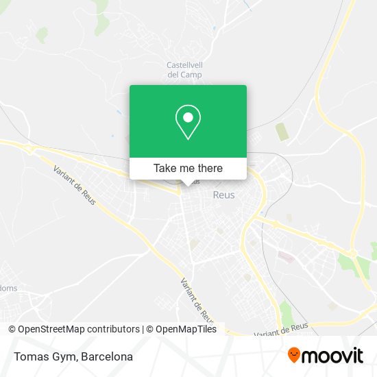 Tomas Gym map