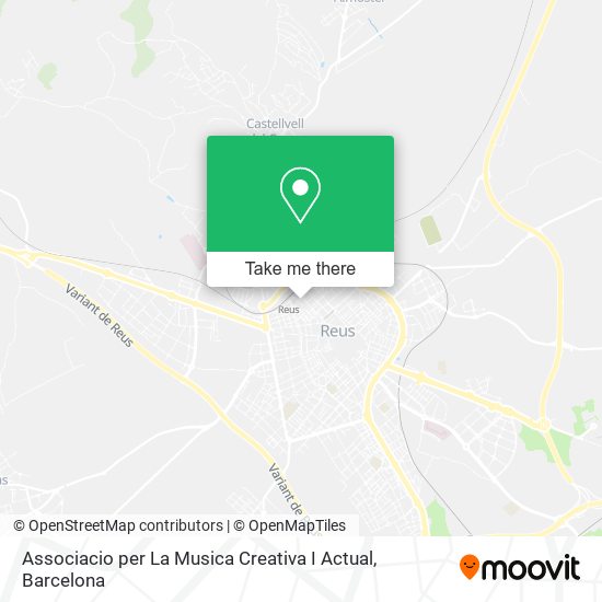 Associacio per La Musica Creativa I Actual map