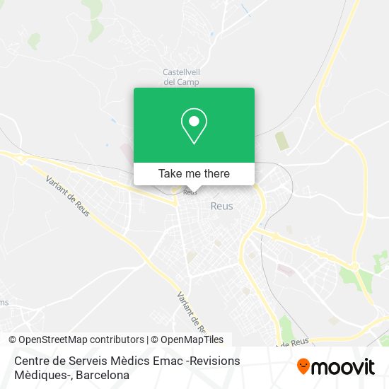Centre de Serveis Mèdics Emac -Revisions Mèdiques- map