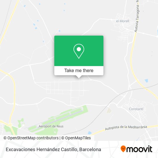 Excavaciones Hernández Castillo map