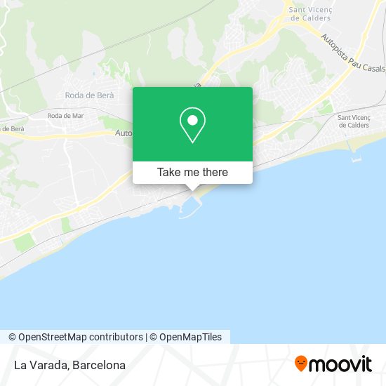 La Varada map