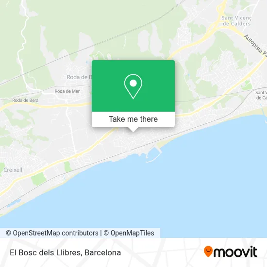 El Bosc dels Llibres map