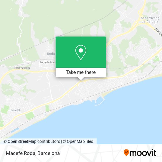 Macefe Roda map