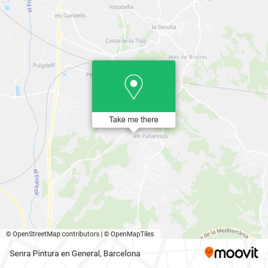 Senra Pintura en General map