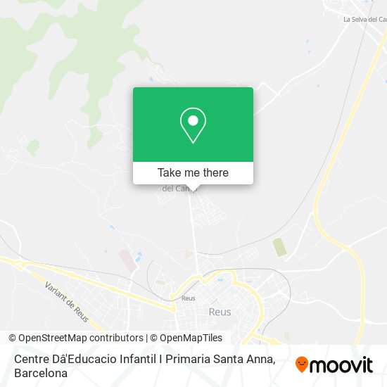 Centre Dâ'Educacio Infantil I Primaria Santa Anna map