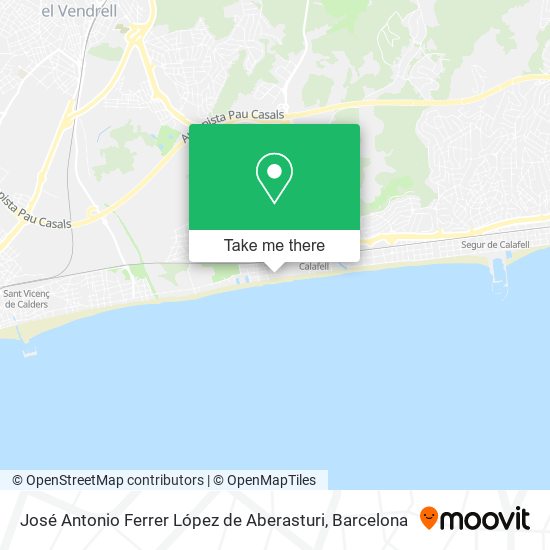 José Antonio Ferrer López de Aberasturi map