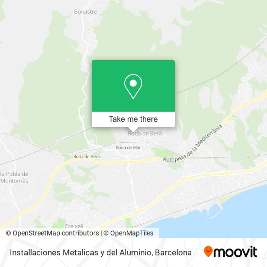 Installaciones Metalicas y del Aluminio map