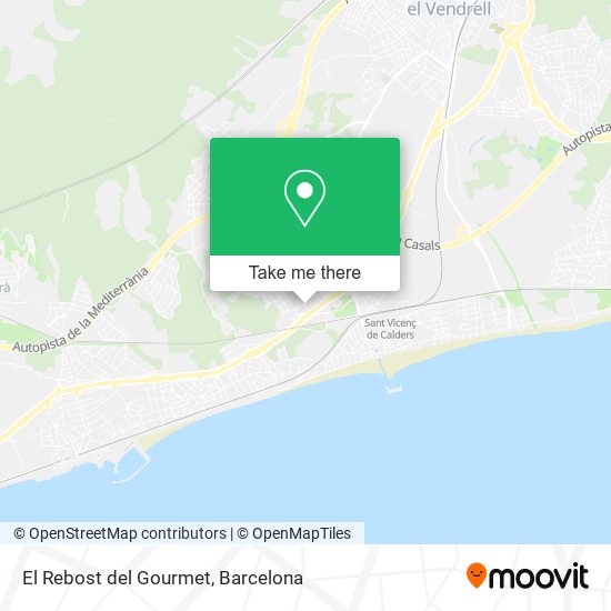 El Rebost del Gourmet map