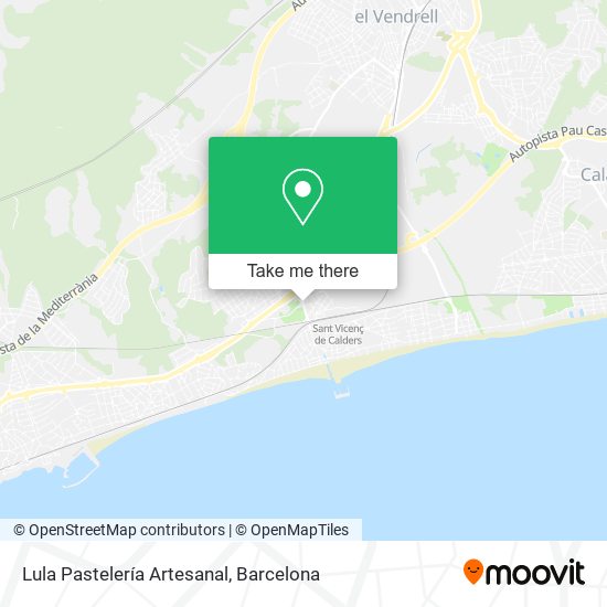Lula Pastelería Artesanal map