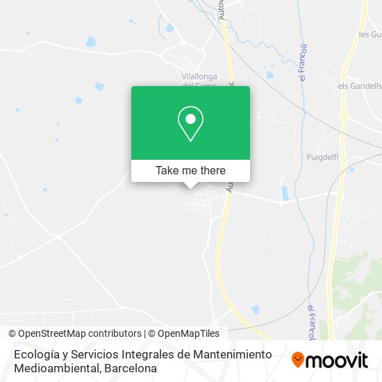 Ecología y Servicios Integrales de Mantenimiento Medioambiental map