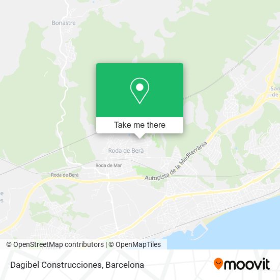 Dagibel Construcciones map