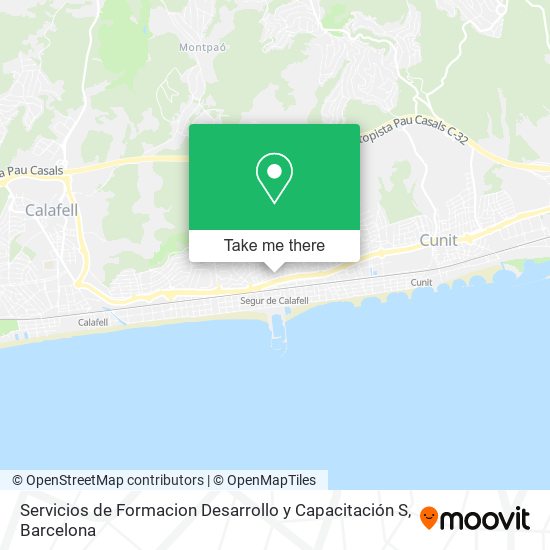 Servicios de Formacion Desarrollo y Capacitación S map