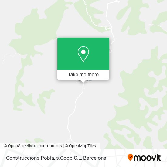 Construccions Pobla, s.Coop.C.L map