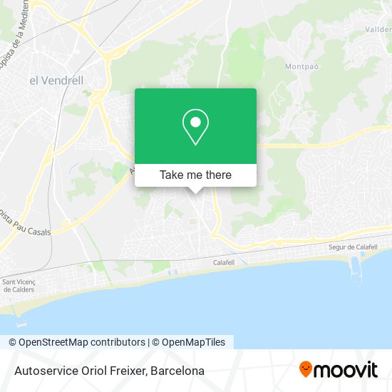 Autoservice Oriol Freixer map