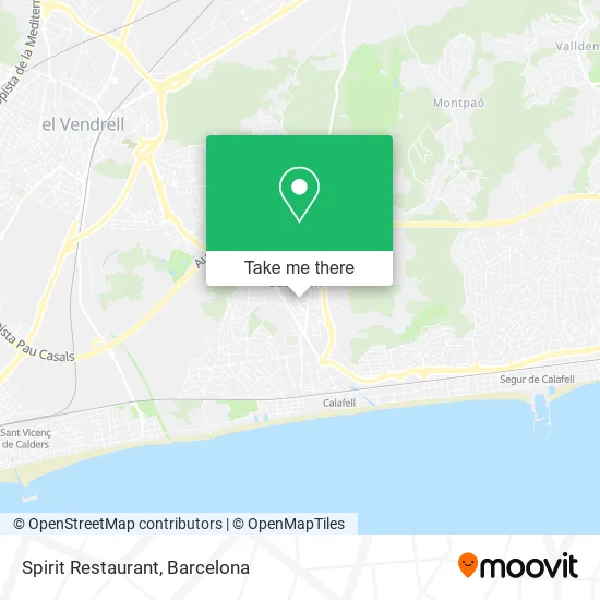 Spirit Restaurant map
