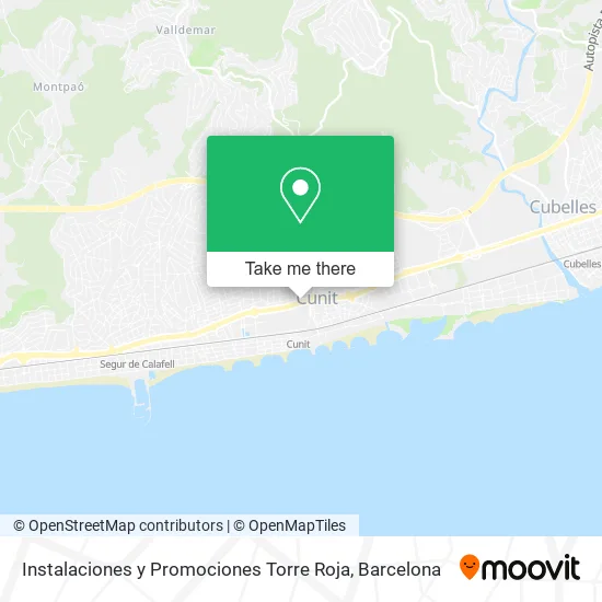 Instalaciones y Promociones Torre Roja map