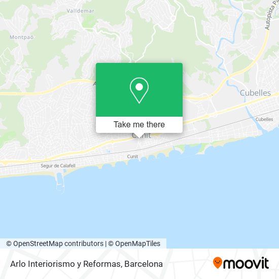 Arlo Interiorismo y Reformas map