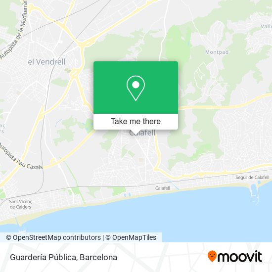 Guardería Pública map