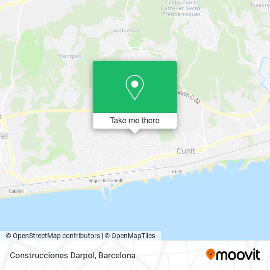 Construcciones Darpol map