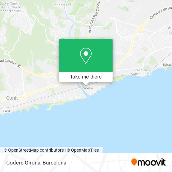 Codere Girona map
