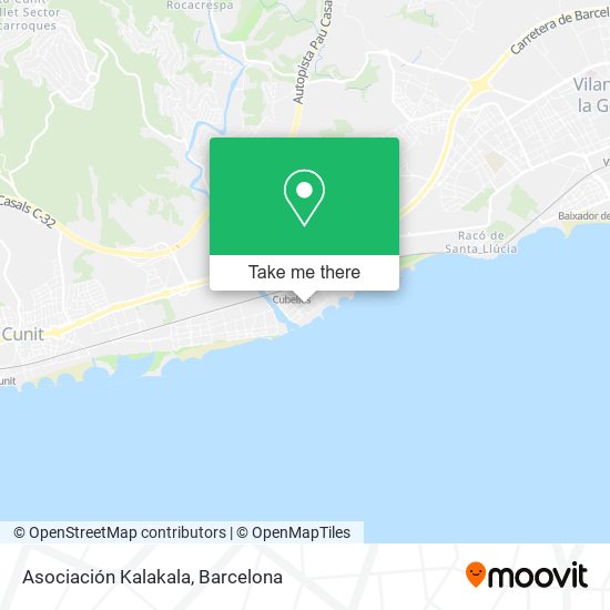 Asociación Kalakala map