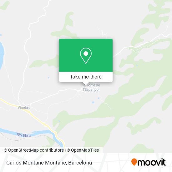 Carlos Montané Montané map