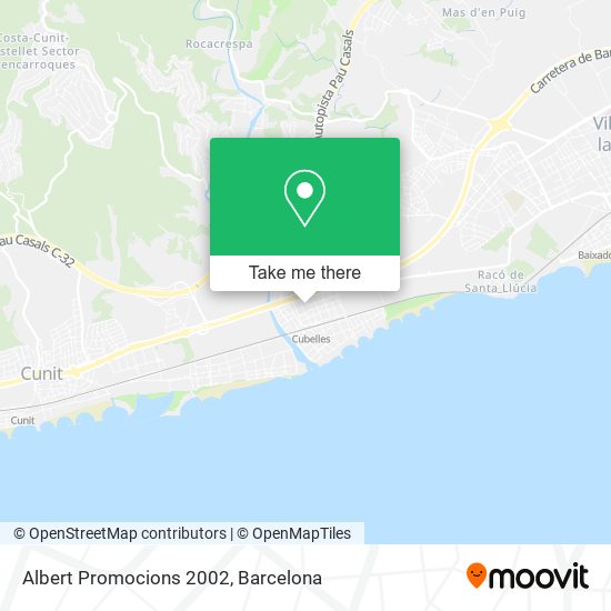 Albert Promocions 2002 map