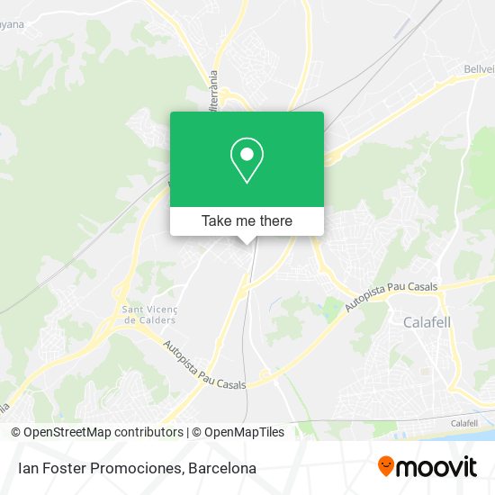 Ian Foster Promociones map