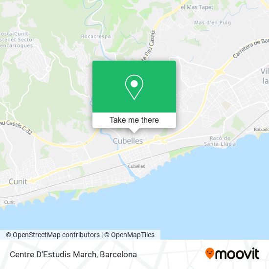 Centre D'Estudis March map