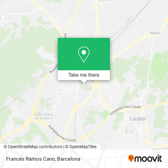 Francés Ramos Cano map