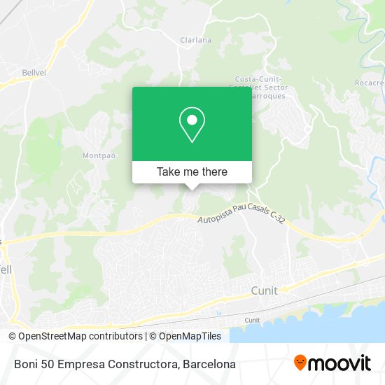 Boni 50 Empresa Constructora map