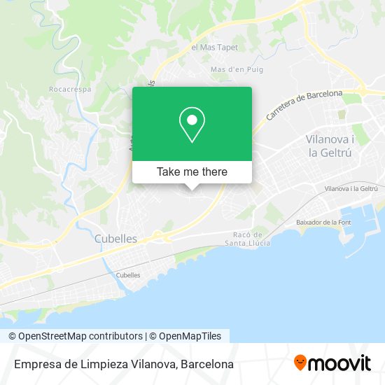 Empresa de Limpieza Vilanova map